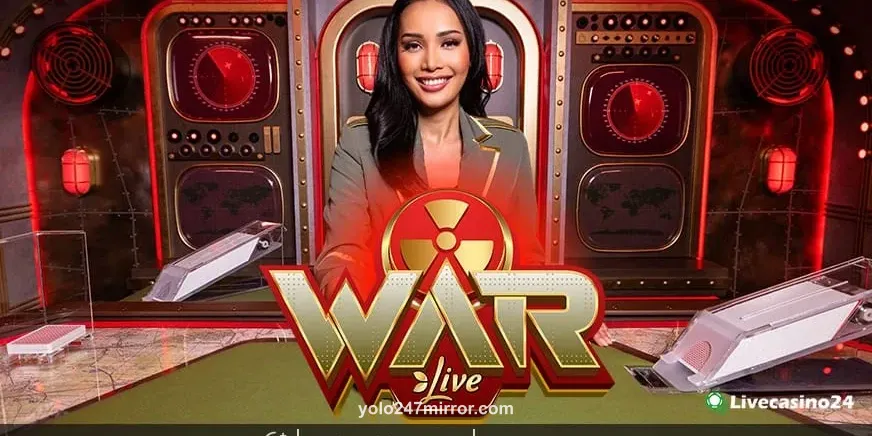 War Live Logo - Premium Gaming on yolo247